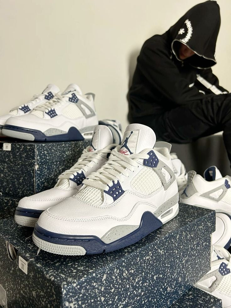 JORDAN 4 MIDNIGHT NAVY
